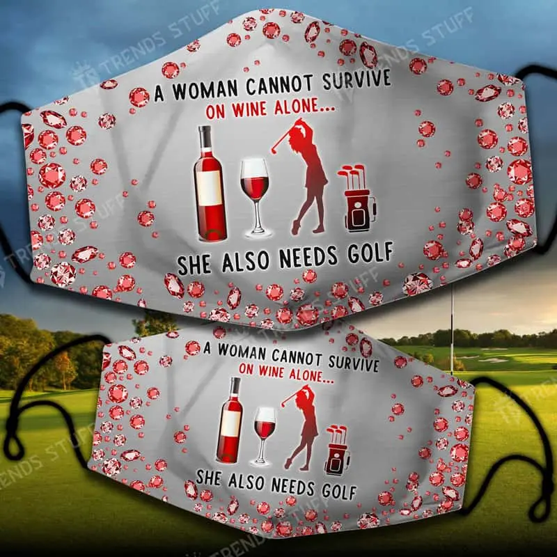 Golf Drinking Mask