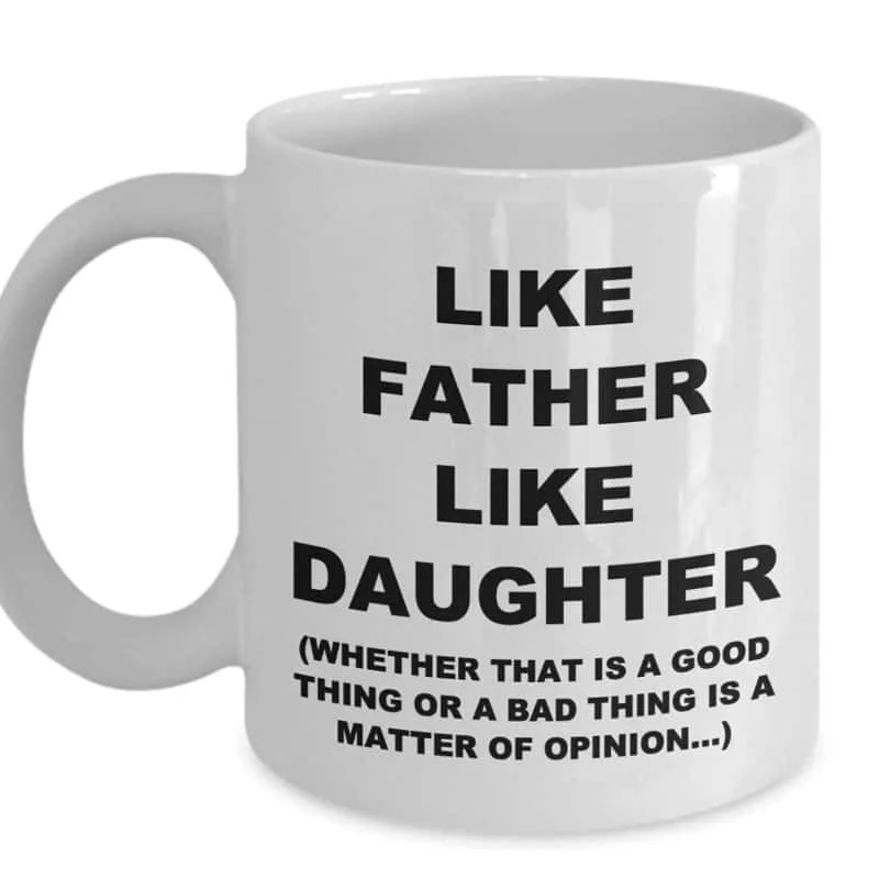 Father Daughter Mug