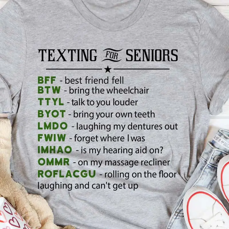 Senior Funny Shirt
