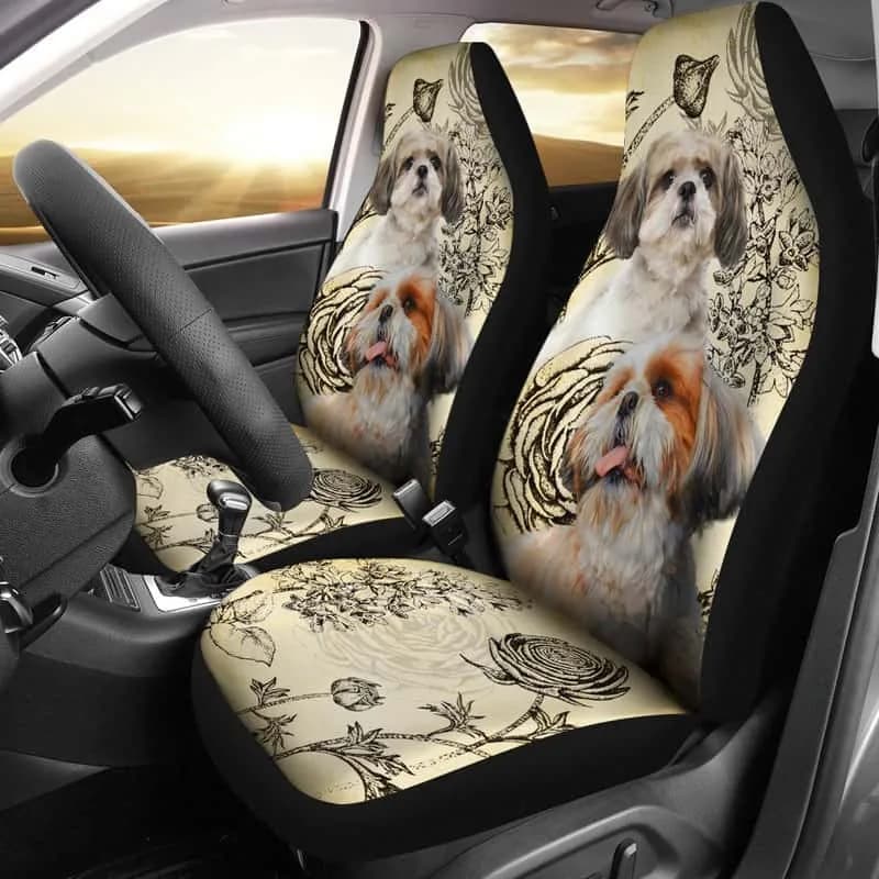 Dog Design Car Seat Cover