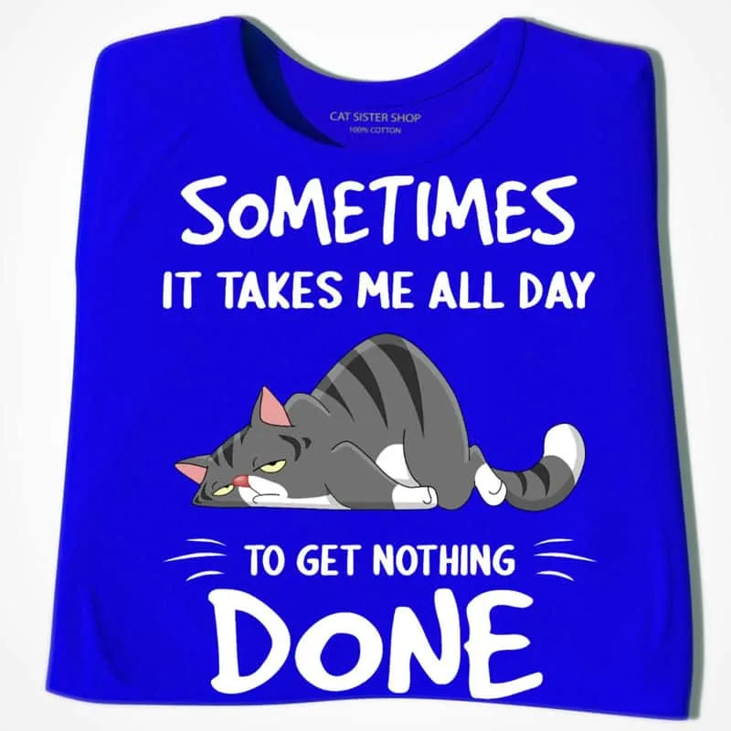 Lazy Cat Shirt
