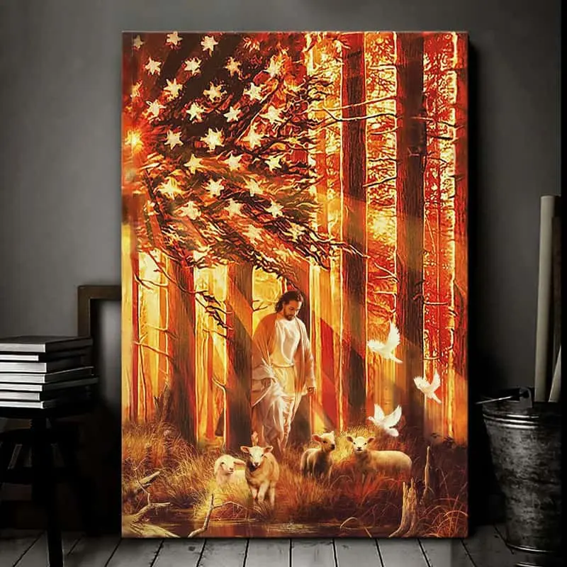 Jesus Patriot Poster