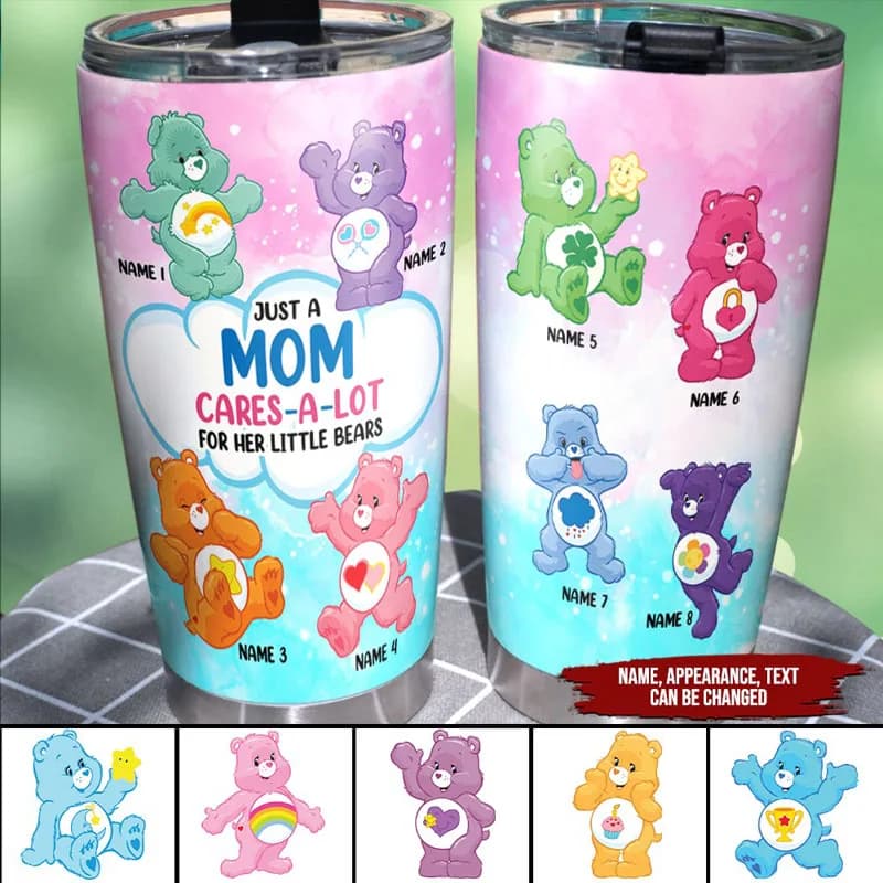 Personalized Bear Tumbler