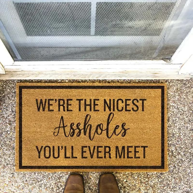 Funny Doormat