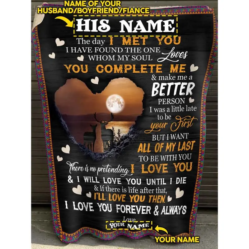 You Complete Me Blanket