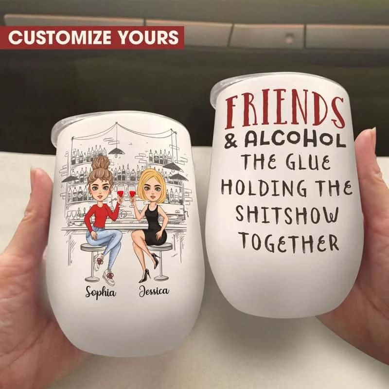 Drinking Besties Tumbler