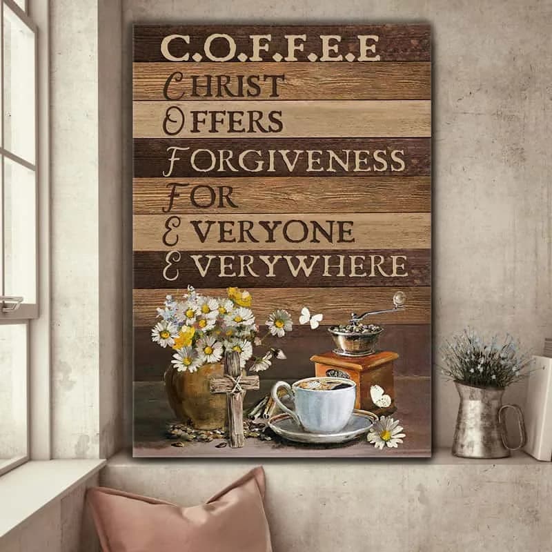 Coffee Faith Poster