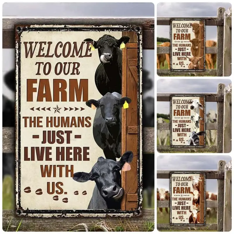 Welcome to Our Farm Poster