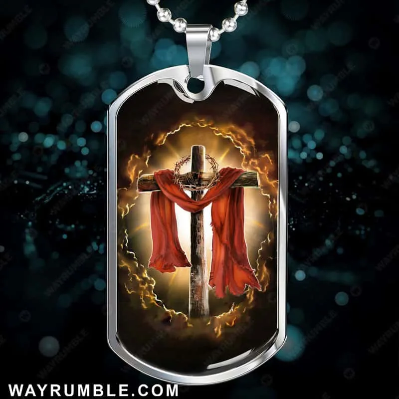 Faith Dog Tag Necklace