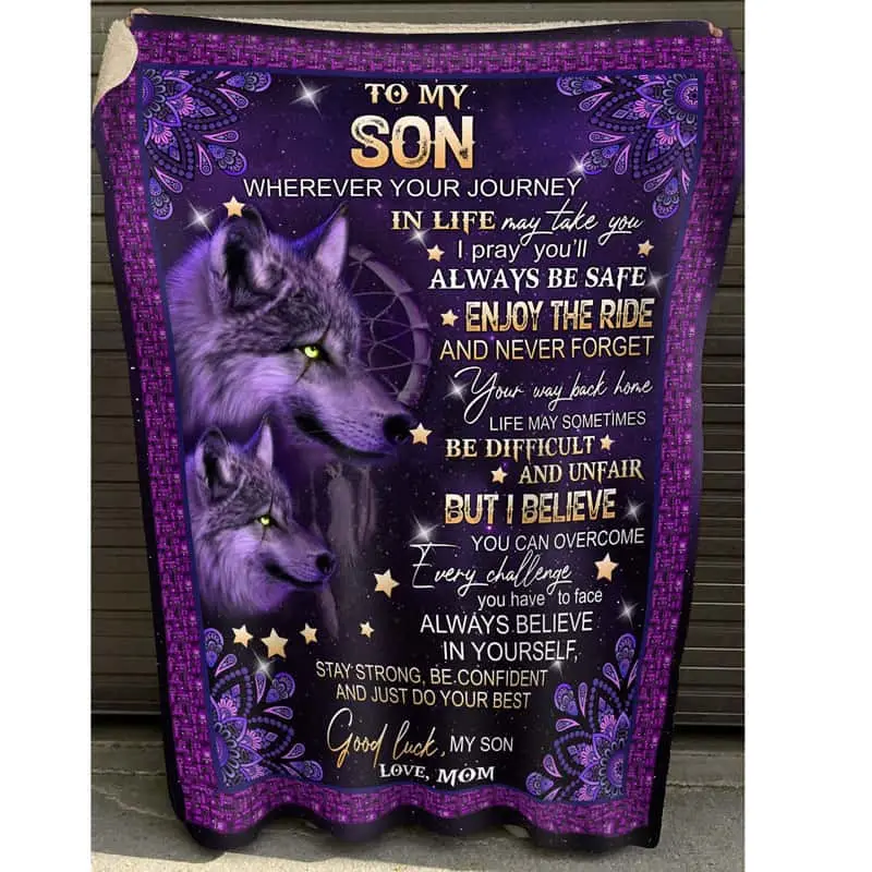 To My Son Blanket
