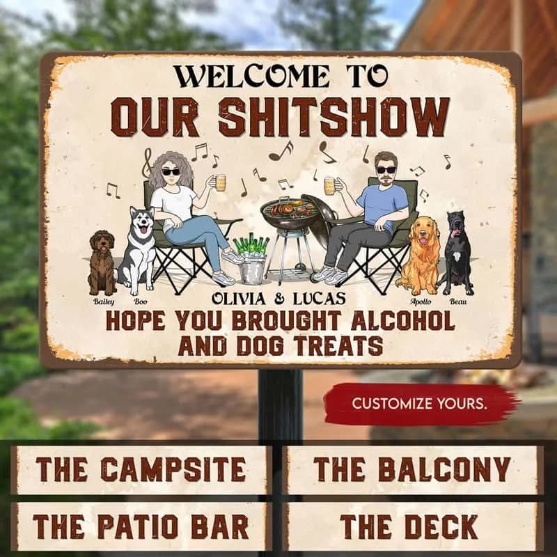 Welcome to Our Shitshow Wall Art