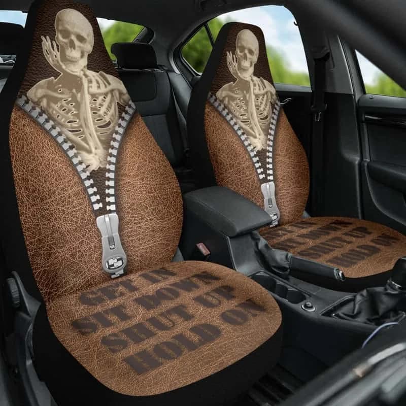 Skulls Car Seat Cover