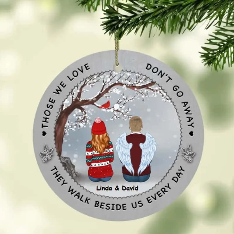 Christmas in Memory of Ornament