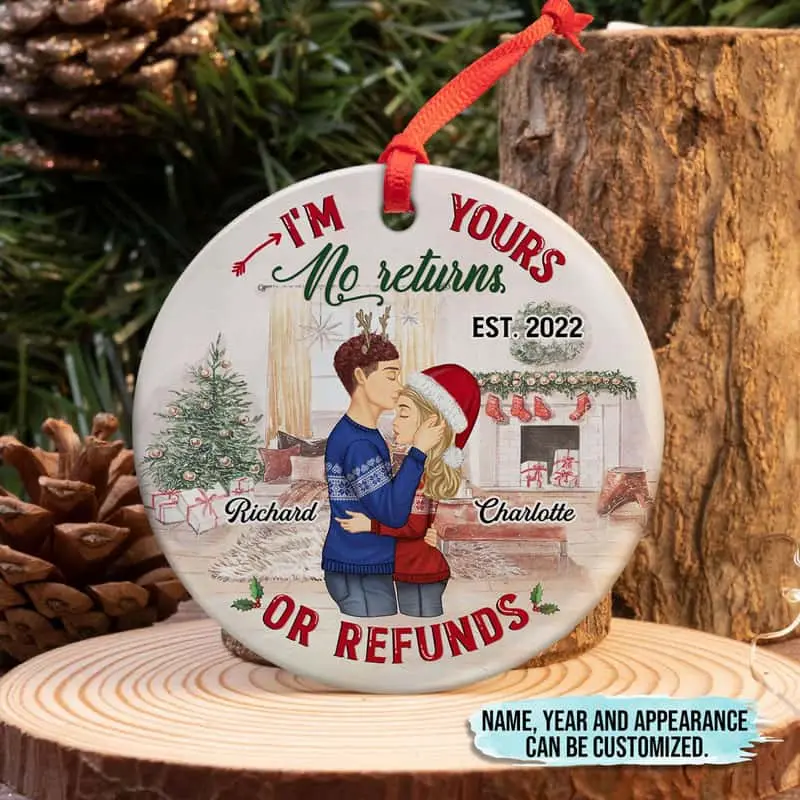 Christmas Couples Ornament