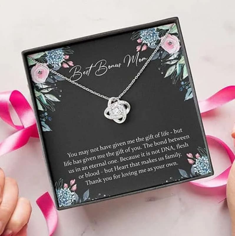 Best Bonus Mom Ever Necklace