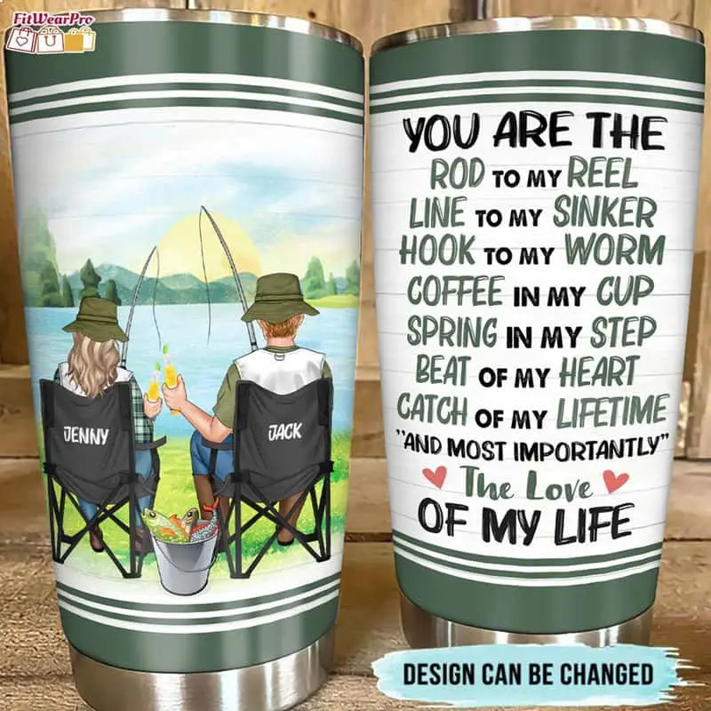 Personalized Fishing Tumbler
