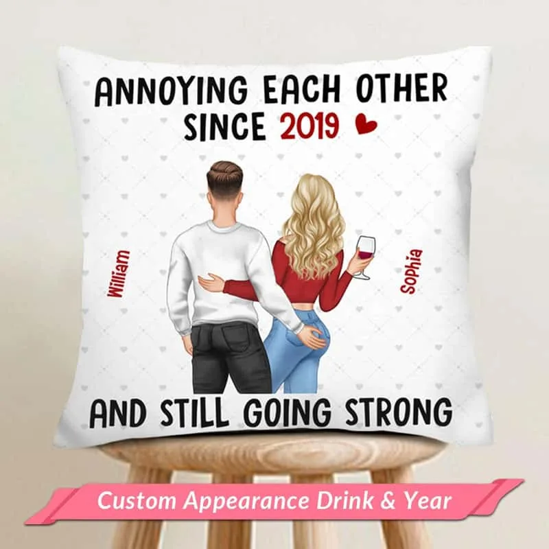 Couples Personalized Pillow