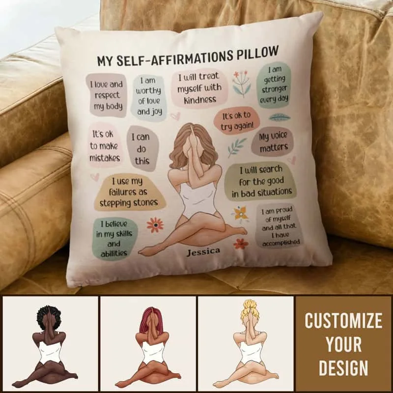 Self Affirmations Pillow