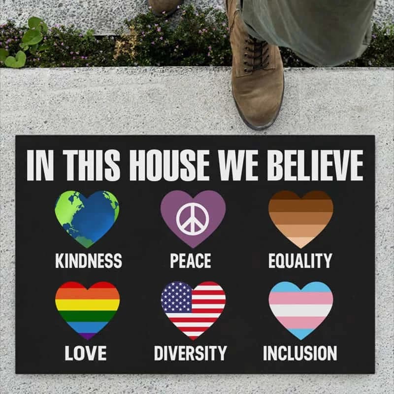 In This House We Believe Doormat