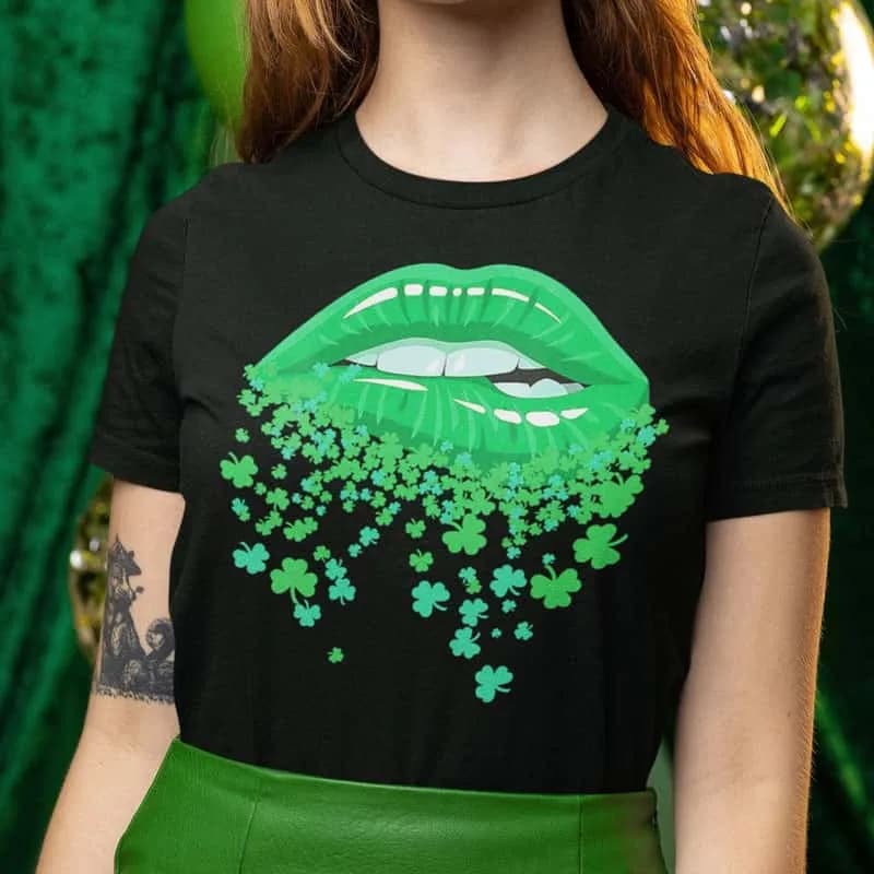 Lips St Patricks Day Shirt