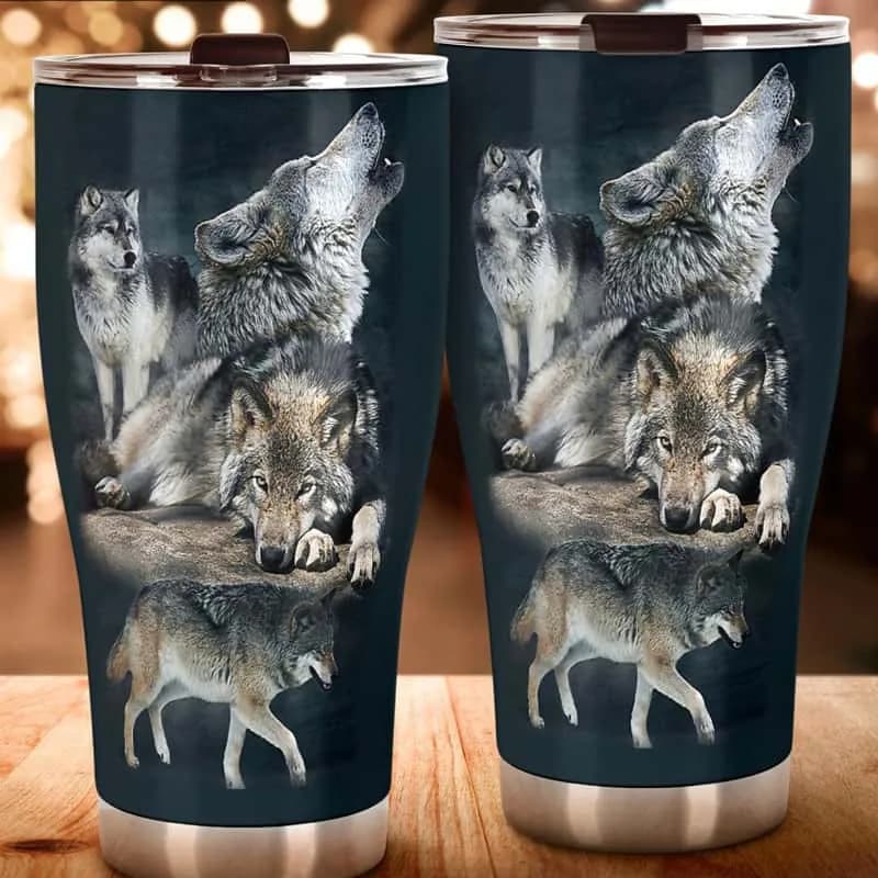 Wolf Tumbler