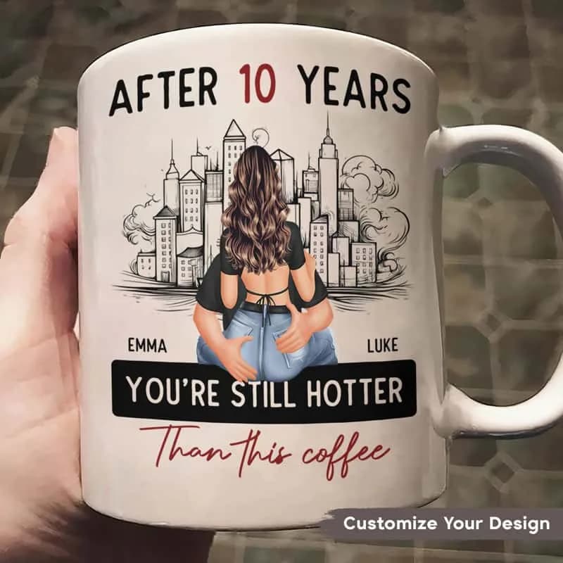 10 Year Anniversary Hot Mug