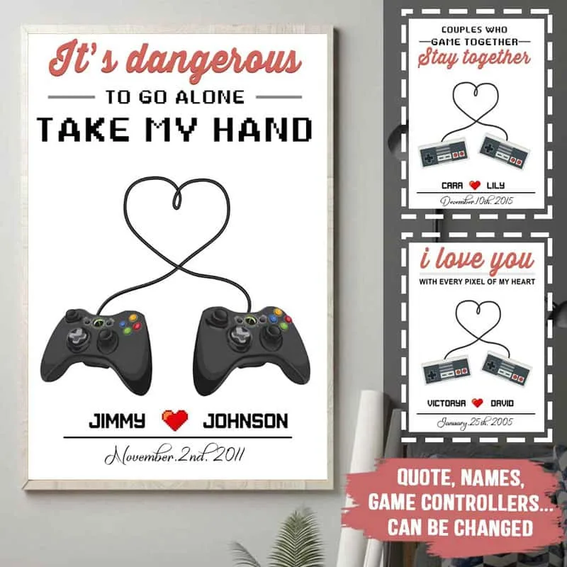 Gaming Love Poster