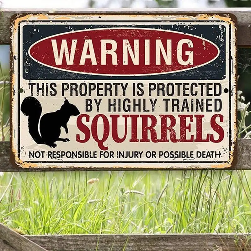 Funny Metal Sign