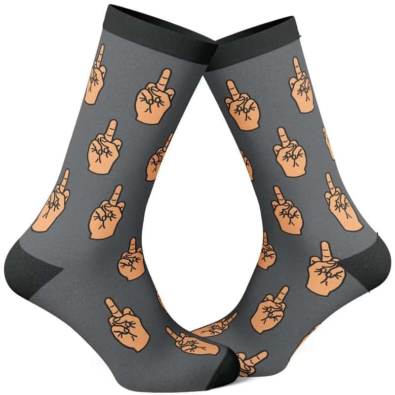Middle Finger Socks