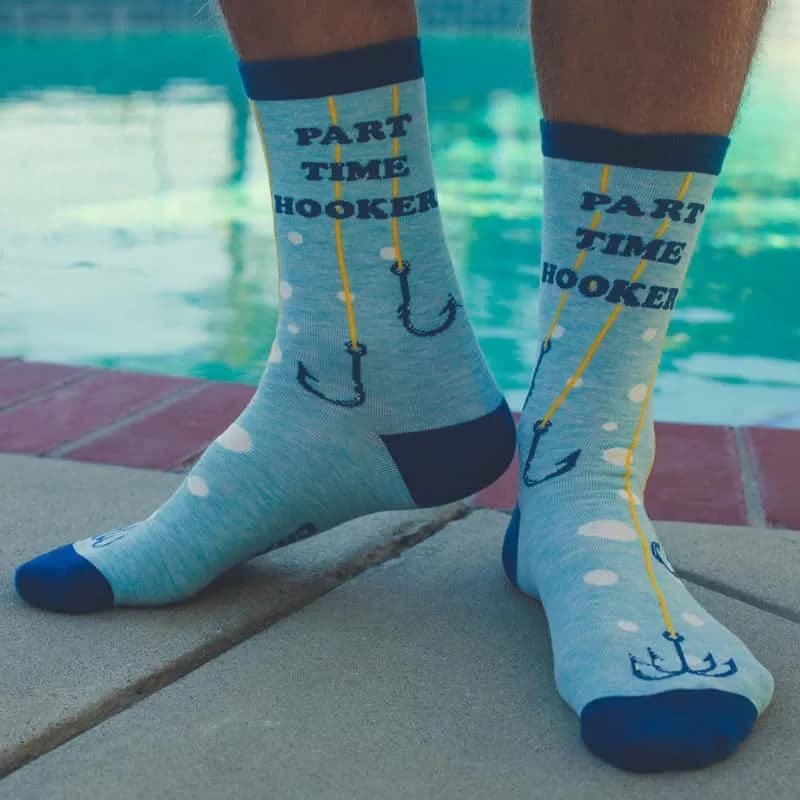 Part Time Hooker Fishing Socks