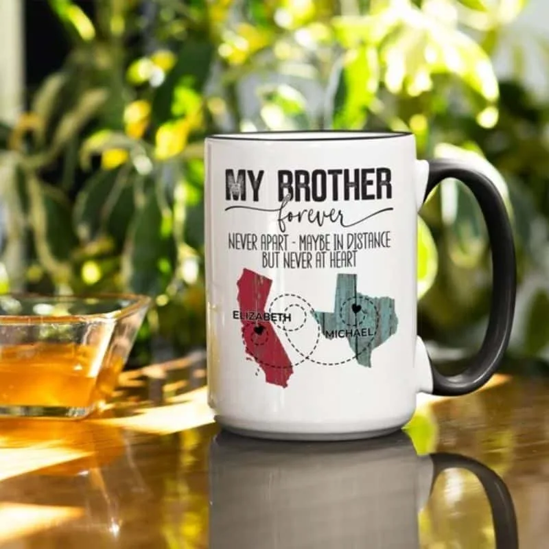 Personalized Brother Mug Gift