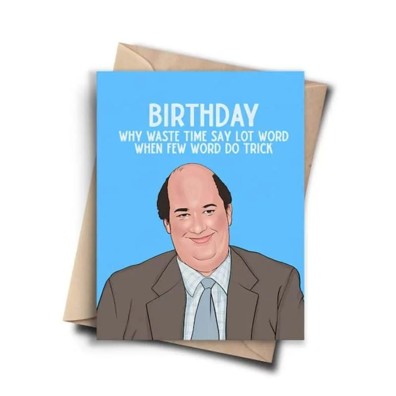 Silly Funny Friend Birthday Card