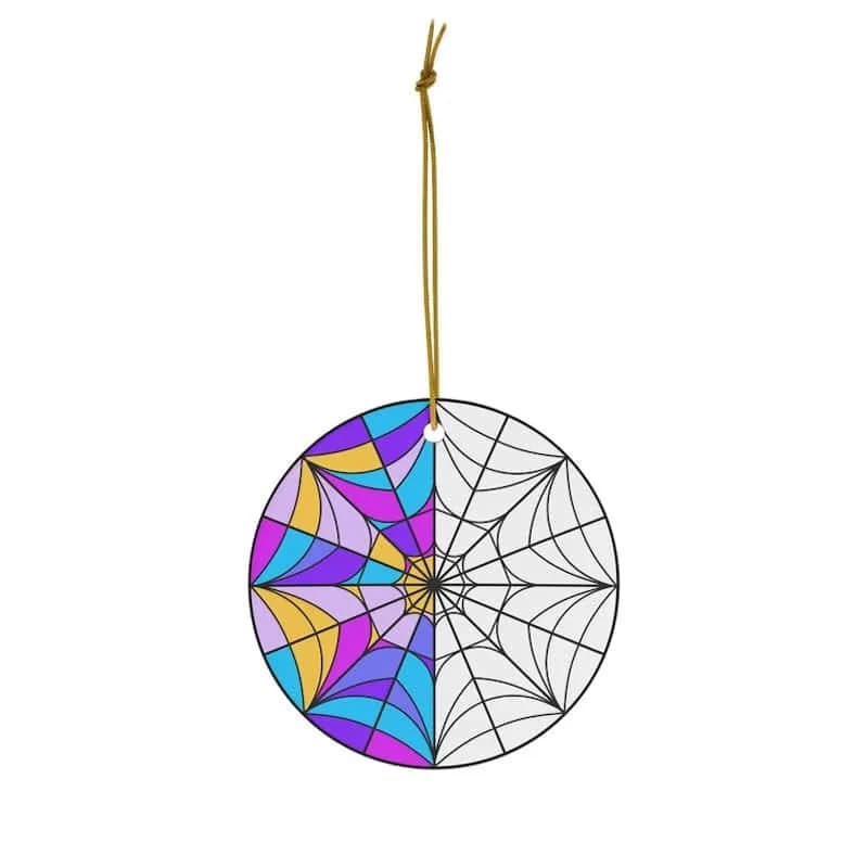 Wednesday Web Ornament