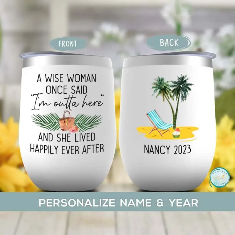 Retirement Beach Tumbler