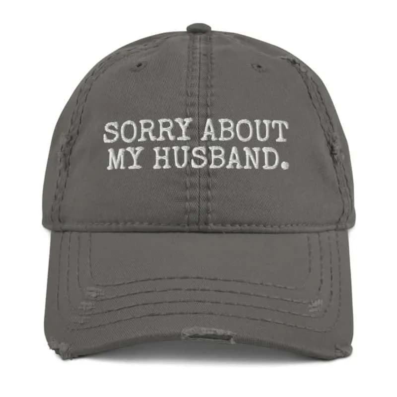 Funny Spouse Distressed Hat