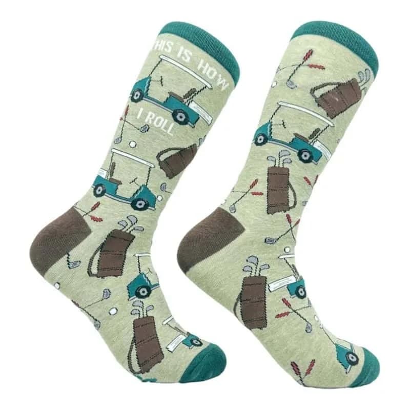 This Is How I Roll Golf Socks