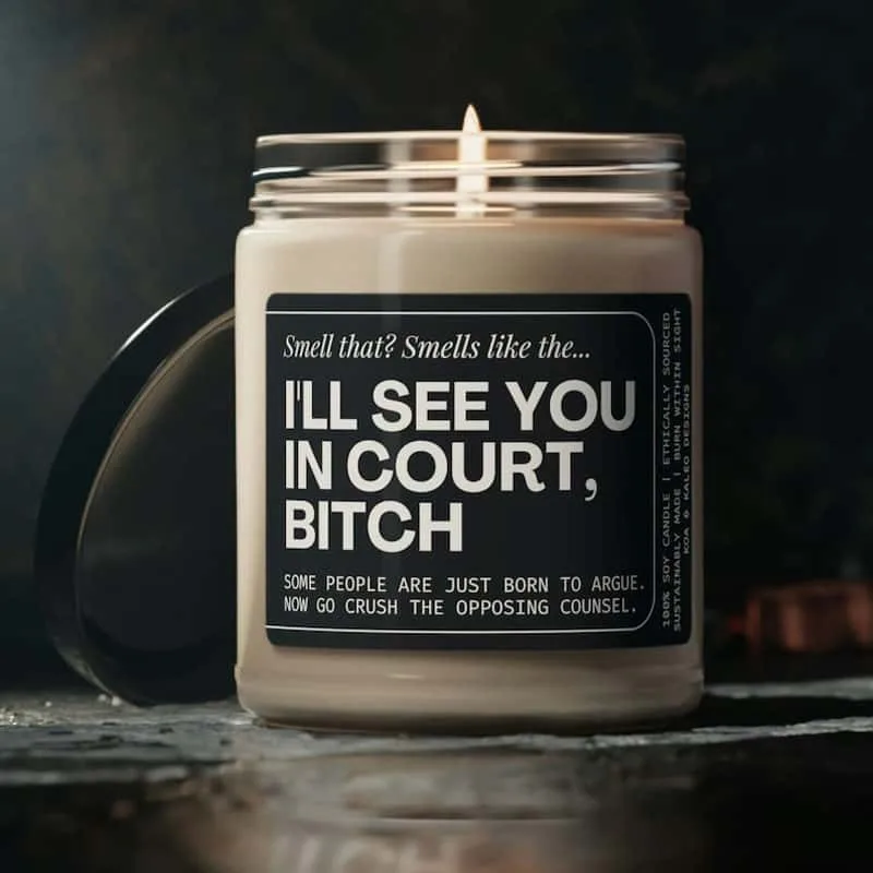 Lawyer Candle