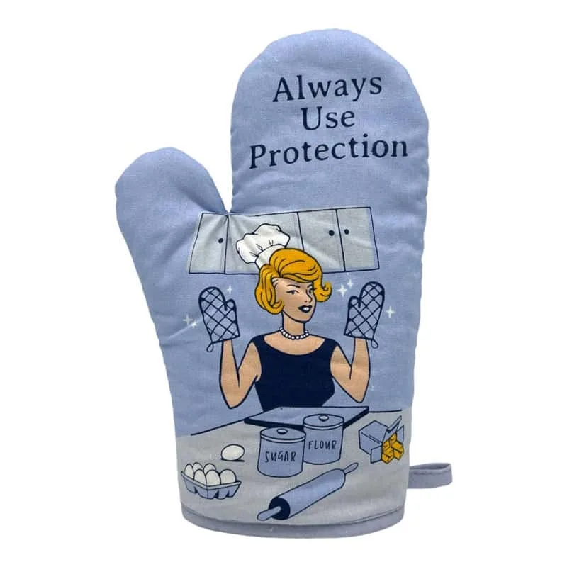Always Use Protection Mitt