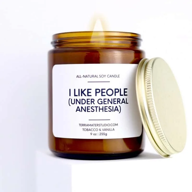 Anesthesia Candle