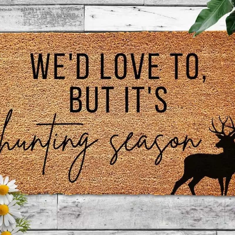 Hunting Season Doormat