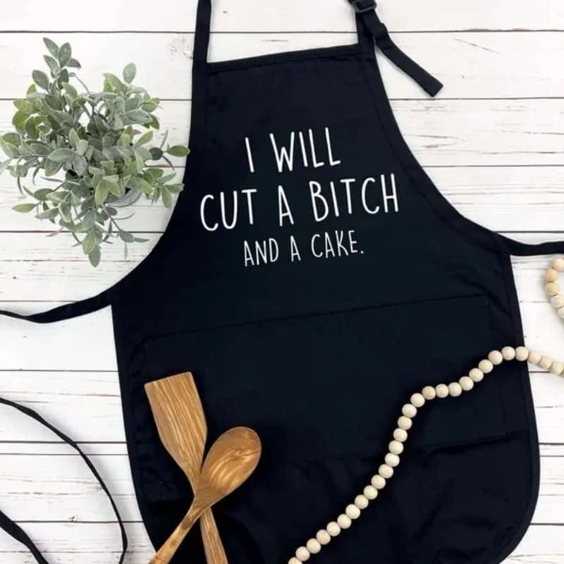 Funny Cut a B*tch Apron