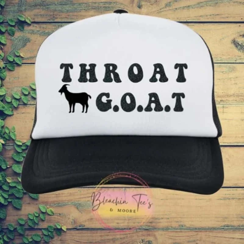 Throat Goat Funny Trucker Hat