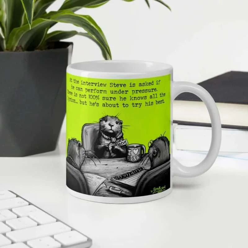 Steve Interview Mug