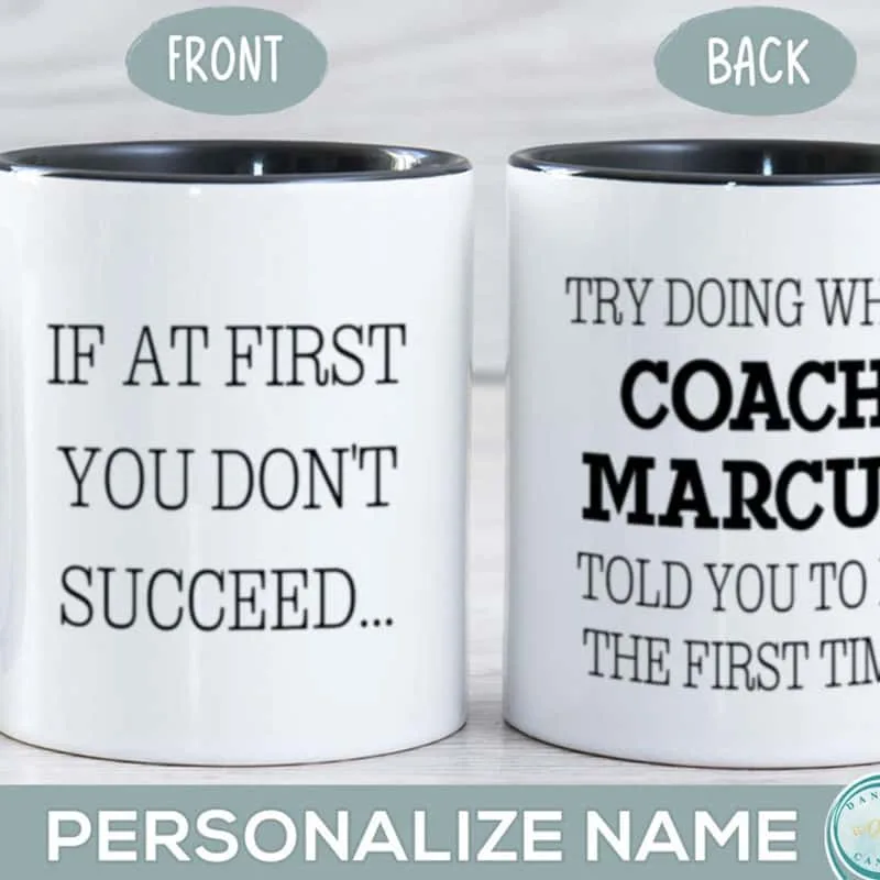 Funny Coach Mug