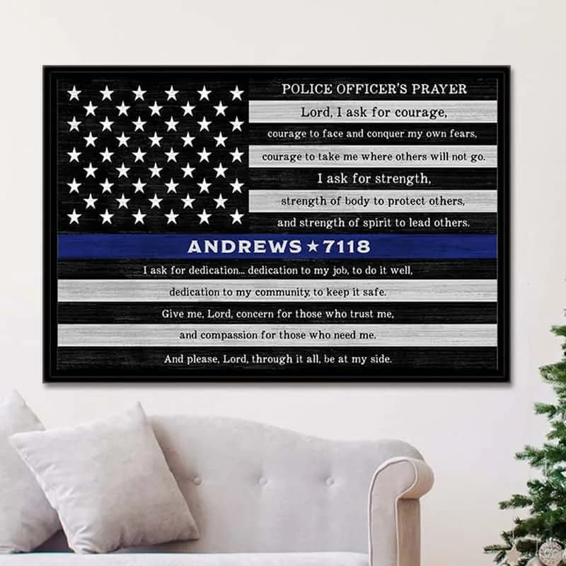 Police Force Wall Art