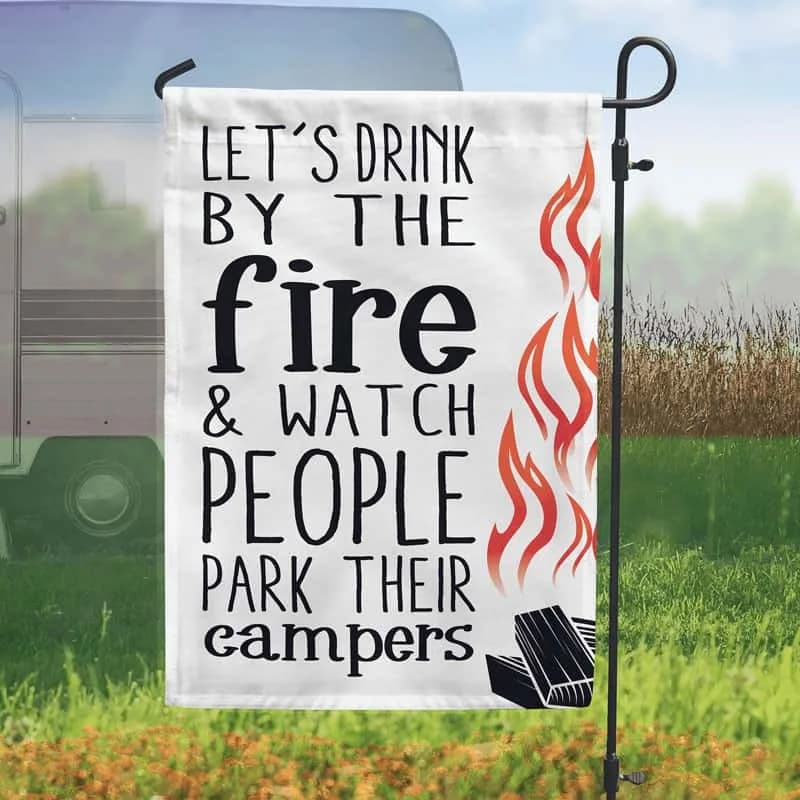Drink by the Fire Flag