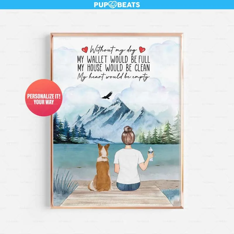 Passed Away Dog Art