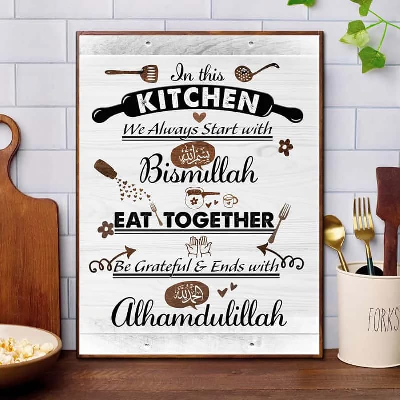 Kitchen Prayer Poster