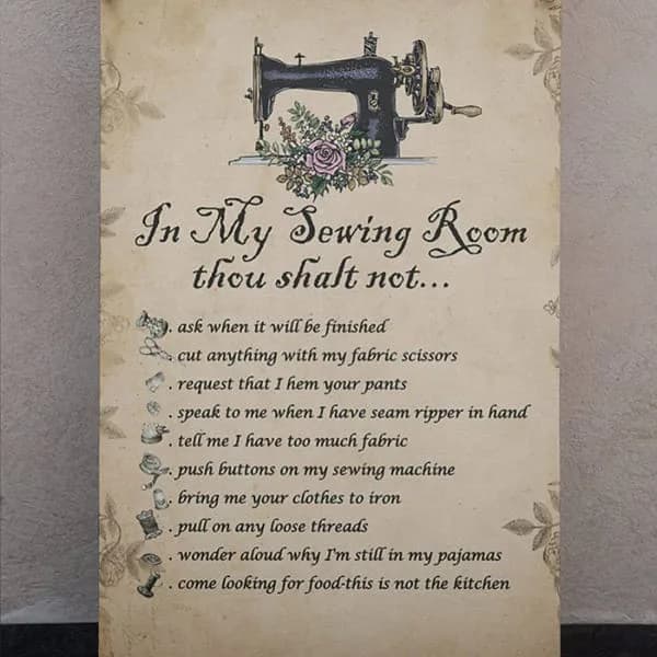 Sewing Shakespeare Poster