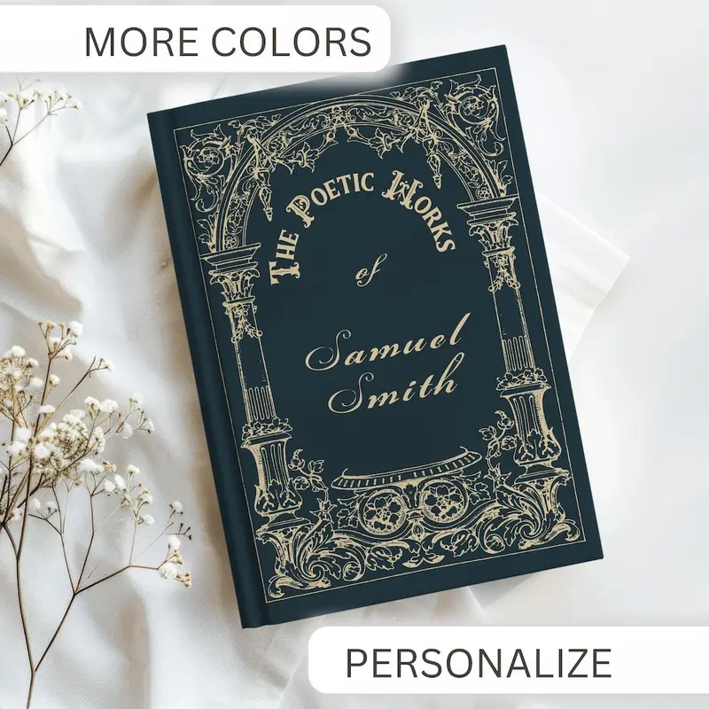 The Poetic Works Of Custom Name Journal